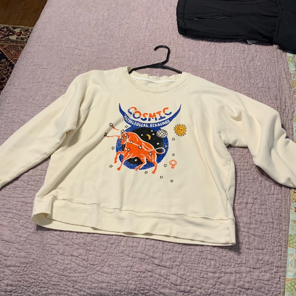 MOTHER cosmic sweatshirt